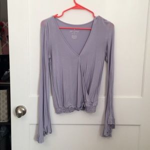 LILAC LONG SLEEVE TOP